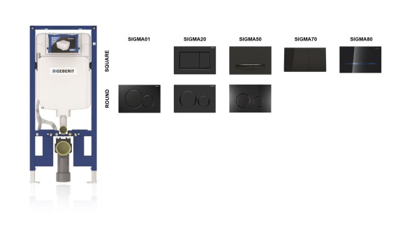 Geberit Sigma flushing system Geberit Sigma flushing system
